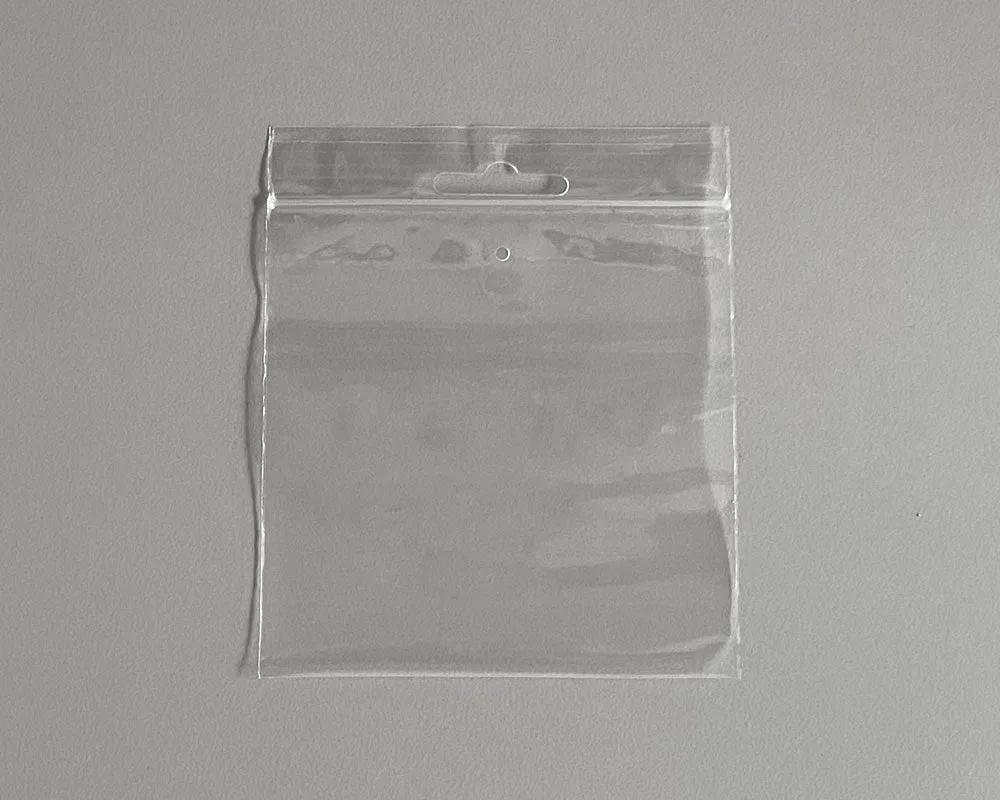 4x4 inch Clear Resealable Zipper Bags 100 Pack