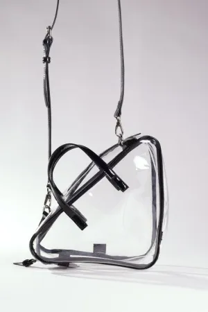 Clear Triangle PVC Bag – Trendy & Versatile