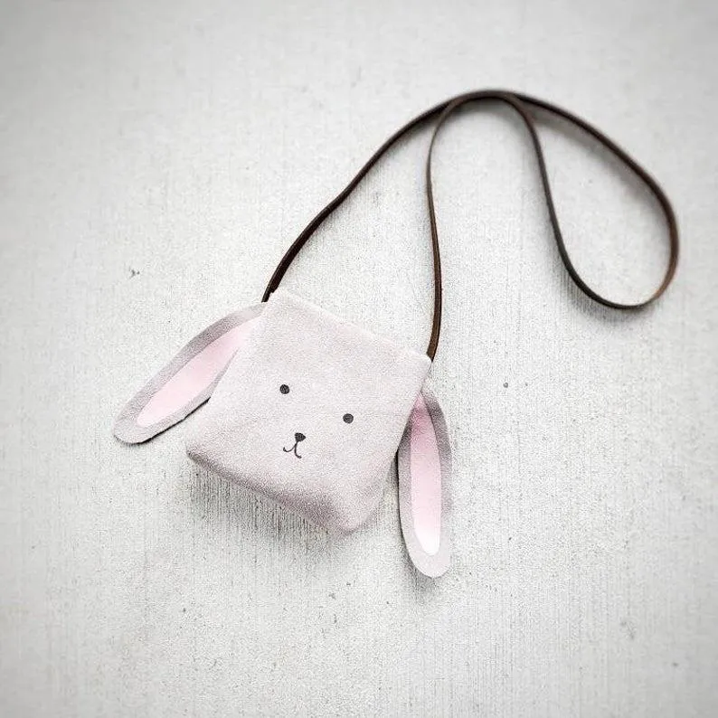 Leather Toddler Purse - Bunny